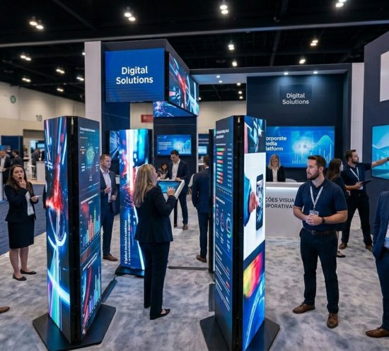 Impacto Visual em Eventos B2B: 5 erros invisíveis que fazem você perder dinheiro